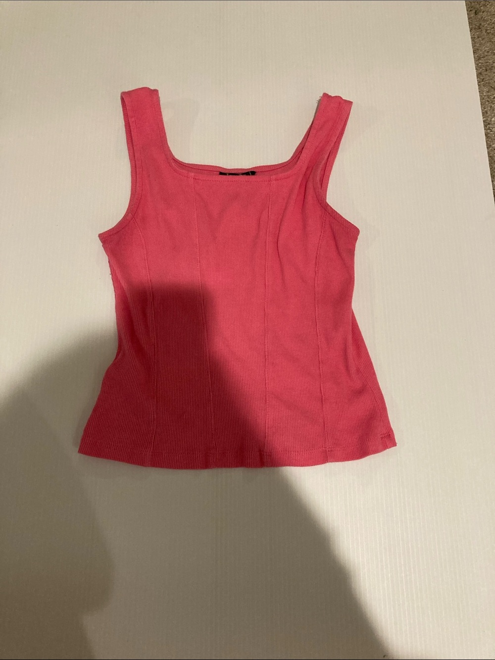 Truce hot pink kids Sean front tank top size XL (16)